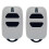 2Pcs 2-Key Garage Door Remote Control 433.92MHz Rolling Code for DEA GT2 GT4 GTI2 GTI4 GTI Series Handheld Transmitter 1