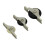 (small white) 4 Pieces Push Pull Window Pulley Nylon Pulley Replacement Hardware Wear 2