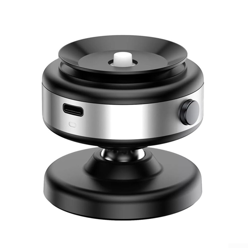 Magnetic Car Phone Mount With Strong Suction, 360 Rotation For Dashboard And Windshield Silver 9067246213251