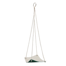 Portavaso sospeso in corda di cotone e pelle PU per interni ed esterni, stile minimalista boho-chic (2 pezzi)