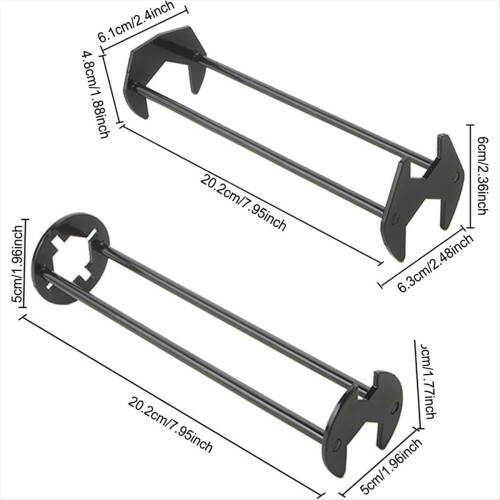Basin Wrench, Sink Wrench Set 7 Sizes Universal Un 2