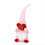Valentine Gnomes Decorations Pink Gnome for Home V 6