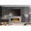 Acantha Bloc Pre-Built Concrete Effect Fully Inset Media Wall Suite 6