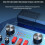 V8K Audio USB External Sound Card Multi Portable M 8