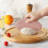 Silicone Bowl Scraper Flexible Curved Edge Food Gr 4
