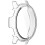 (Transparent,Multicolor)For Garmin Vivoactive / Garmin Active 5 Hard PC Bumper Case with Tempered Glass Screen Protector Wat 3