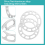 2Pcs /Set Aluminum Alloy Adjusting Shims 6Mm For J 7