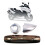 Motorcycle Exhaust Pipe Cover Cowl Protector Heat 3