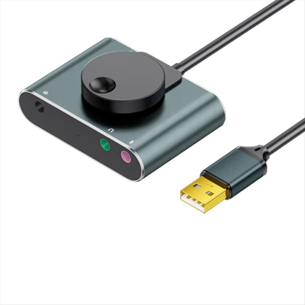 Usb External Sound Card 3.5 Mm Headset Microphone 4851175644317