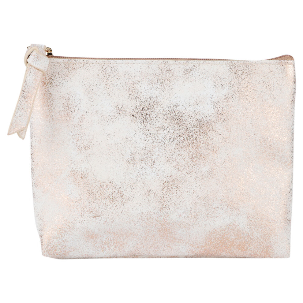 Durable Zipper Closure, Portable Cosmetic Bag For Women With Scratch-Resistant And Oil-Resistant Features