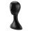 Lady high plastic wig female model Black 4