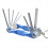 Folding Hex Key Box End Wrench Set Flat Ball Head 6
