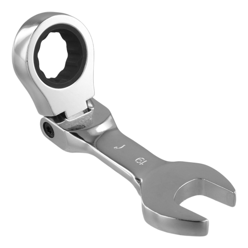 Short Handle Ratchet Wrench with Movable Head,Quic 2