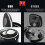 Car Ashtray, Portable Smokeless Cylinder Cup Holde 4