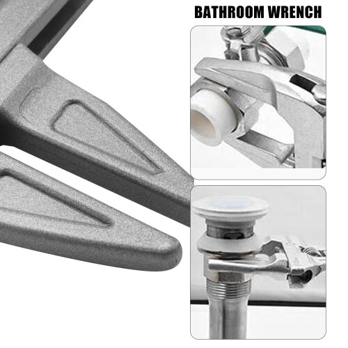 Adjustable Wrenches 6-68mm Wide Jaw Wrench Bathroo 2