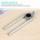 Faucet Aerator Wrench Multifunctional Water Pipe B 6