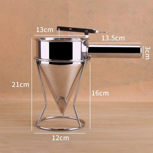 Stainless Steel Hand-Held Funnel Dispenser Octopus 2