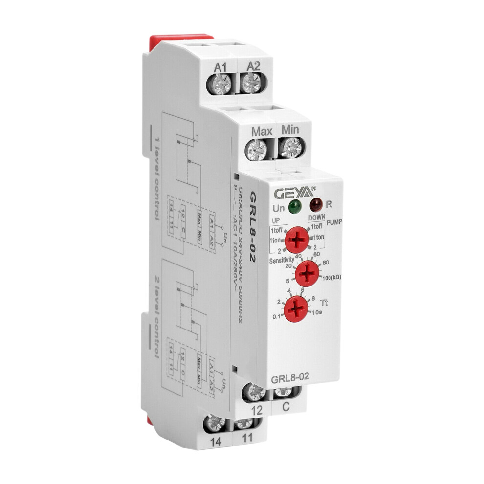 Grl8-02 Liquid Control Relay Level 10A Acdc24v-24 4851175649473