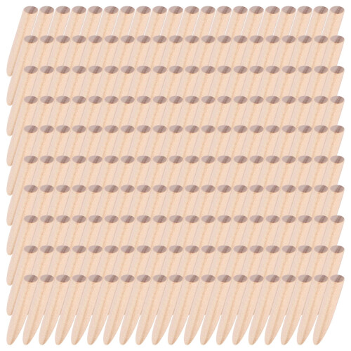 200 Packs Pocket Hole Plugs Solid Wood Dowels Jig 1
