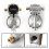 RV Propane Regulator with Hose, Heavy Duty 2-Tank 3