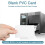 20 Pack Premium Blank PVC Cards, CR80 30Mil Graphi 3