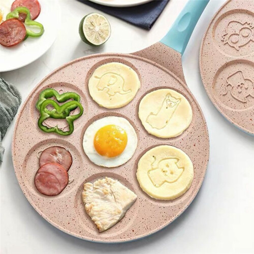 Frying Mould Seven-Hole Breakfast Pan Animal Face 2