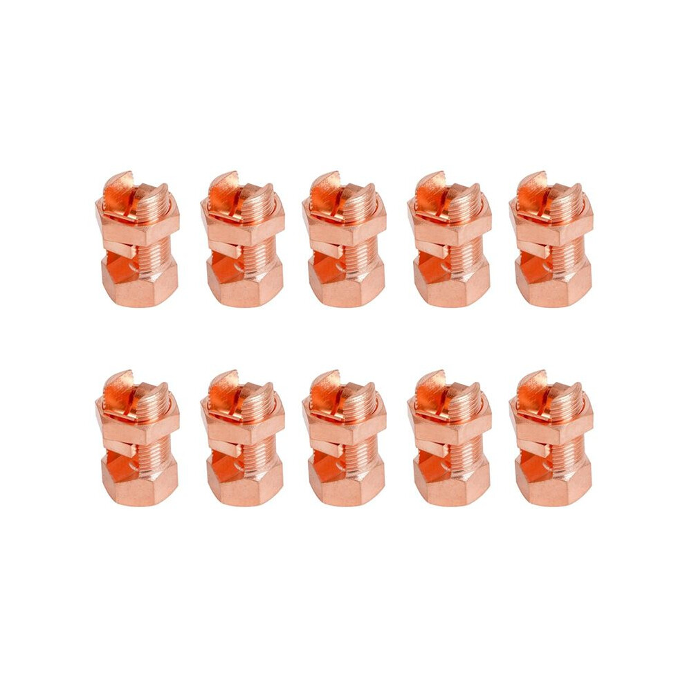10Pcs Split Bolt Connector, Grounding Connector Fo 4851175672464