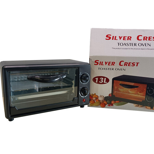 13L Mini Oven Countertop Electric Toaster Oven & Adjustable Temp Timer 2
