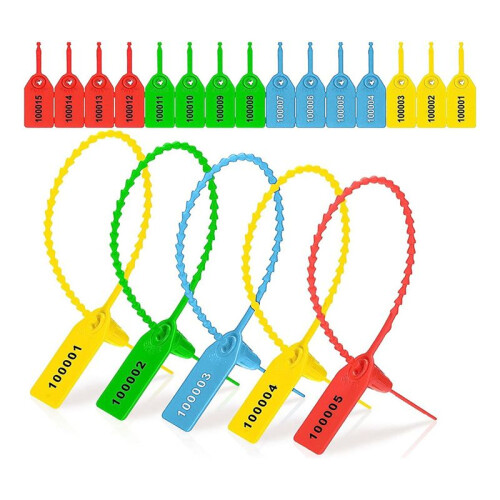 1000 Pcs Plastic Tamper Seals Tags Security Safety 1