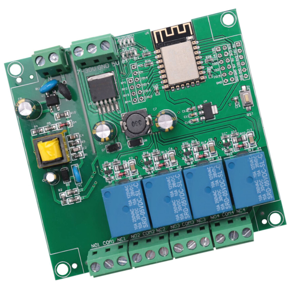 Esp8266 Wireless Wifi 4 Channel Relay Module Esp-1 4851175653135