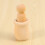 Wooden Peg People Nesting Set Wood Peg Dolls Kids 9