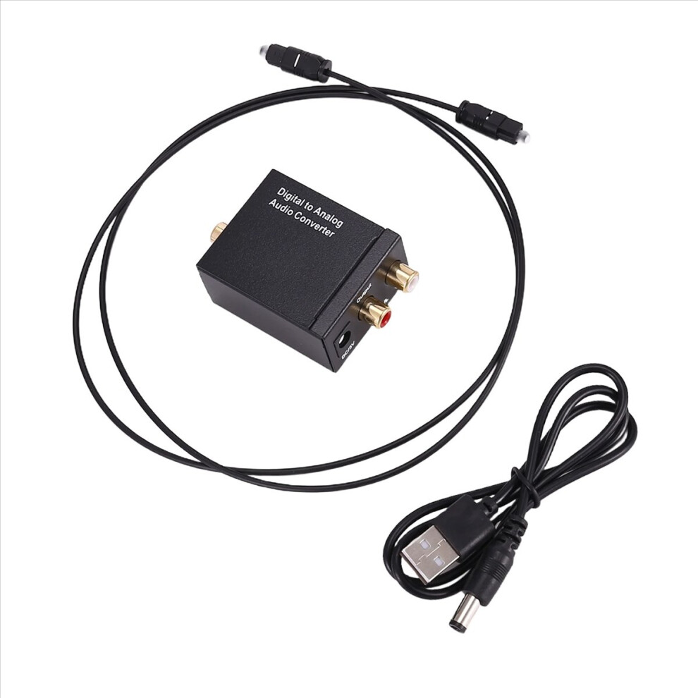 Digital To Analog Audio Converter Optical Fiber To 4851175652626