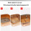 9PCS Frying Pan Four-Piece Set Square Copper Color 6