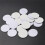 50 PCS Tags NFC Coin Cards, Blank Rewritable PVC 2 4