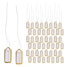 400 Pcs Paper Jewelry Price Tags with Hanging Stri