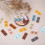 50PCS PU Leather Label Handmade Tag Faux Embossed 4