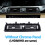 Full Black Dashboard Central Air Conditioner Vent 3