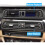Full Black Dashboard Central Air Conditioner Vent 8