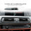 Full Black Dashboard Central Air Conditioner Vent 4