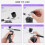 Airbrush KIT Cordless Rechargeable Compressor Set, 6