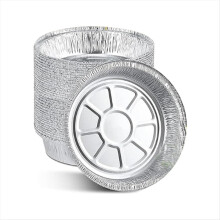 9 Inch Aluminum Foil Air Fryer Liners,Non-Stick Ro