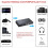 Audio Converter with IR Remote Control Digital Coa 9