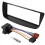 Car Radio Fascia Panel Frame 1 Din CD DVD Dash Aud 3