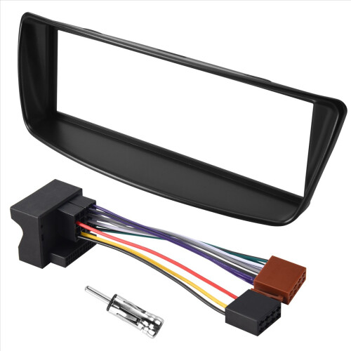 Car Radio Fascia Panel Frame 1 Din CD DVD Dash Aud 2