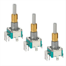 3PCS EC11EBB24C03 Dual Encoder with Switch 30 Posi