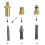 Bike Valve Adapter Set, 25Pcs Adapter, for Bicycle 6