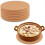 Pack of 8 Cork Coasters, Round Pot Coasters,Cork C 3