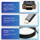USB C to VGA Cable 5.9 Feet/1.8M, Type Cable, Suit 8