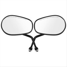 Black Matte Motorcycle Side Mirrors For Xl 883 120