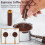 Espresso Coffee Stirrer, 8 Needles Stirrer with Na 3